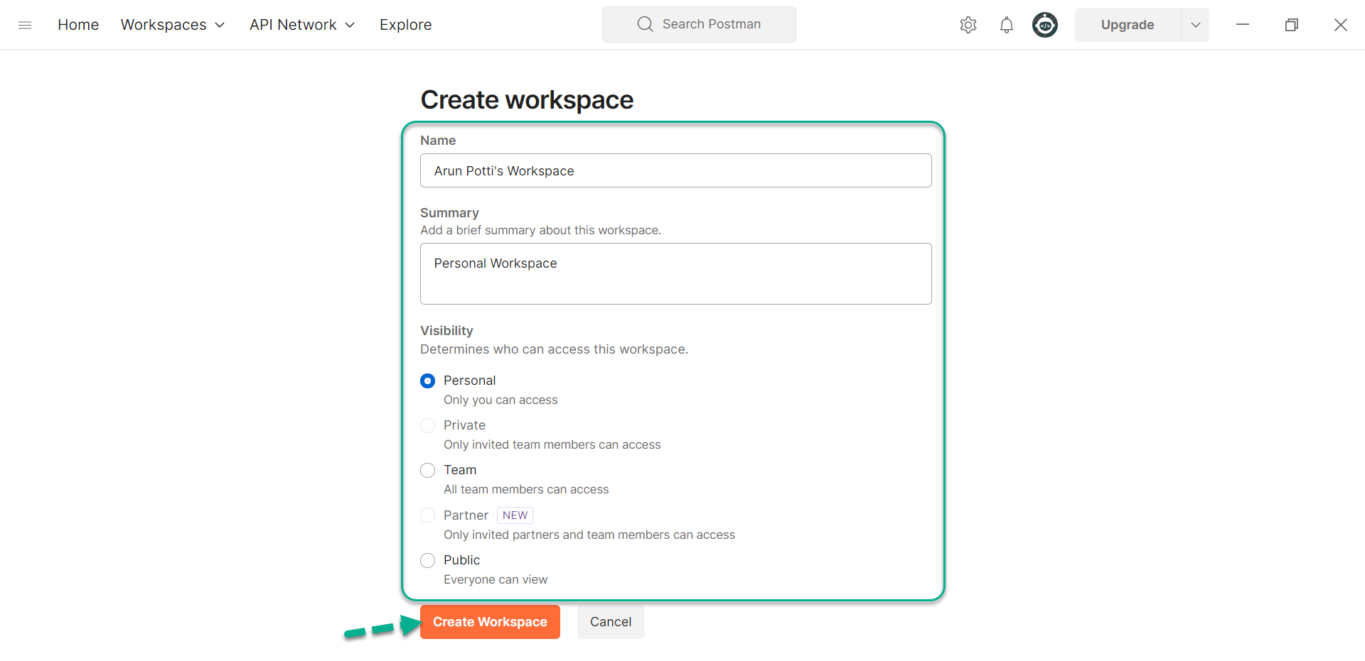 setup and connect to the Dataverse environment in Postman